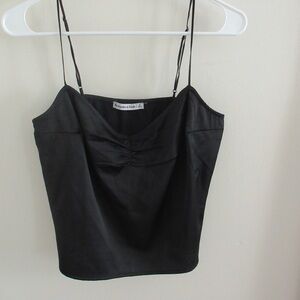Abercrombie & Fitch Black Spaghetti Strap Top